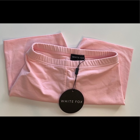 White fox pink bike shorts - Picture 4 of 5